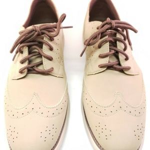 Dexter Comfort Wing-Tips Men's Size 12 Tan Wingtip